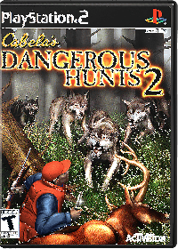 Cabela's Dangerous Hunts 2 PAL Playstation 2 PAL box art